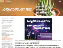 Tablet Screenshot of ladystarsandfire.com